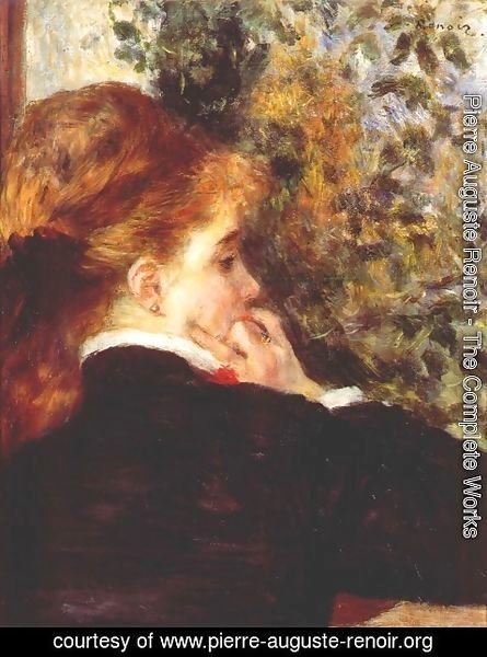 Pierre Auguste Renoir - Pensive