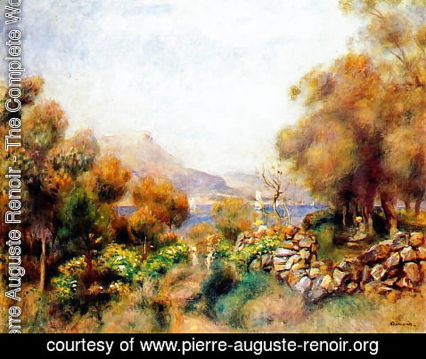 Pierre Auguste Renoir - Antibes
