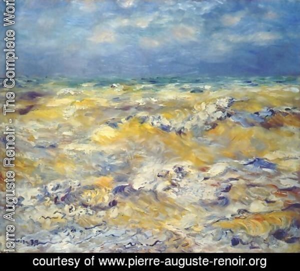 Pierre Auguste Renoir - Seascape near berneval