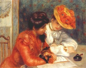 Pierre Auguste Renoir - The letter