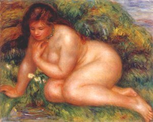 Pierre Auguste Renoir - Bather Admiring Herself in the Water