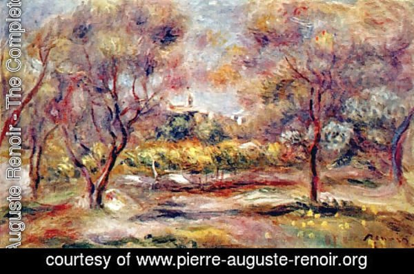 Pierre Auguste Renoir - Landscape at Grasse