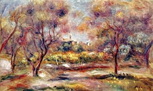 Pierre Auguste Renoir - Landscape at Grasse