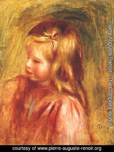 Pierre Auguste Renoir - Portrait of coco 3