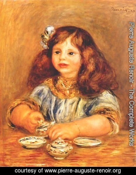 Pierre Auguste Renoir - Genevieve bernheim de villers