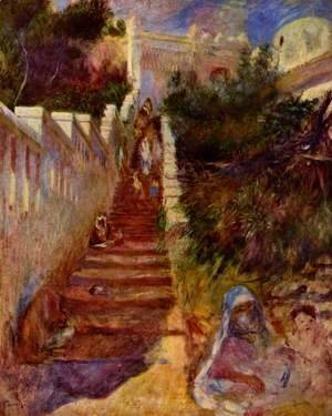 Pierre Auguste Renoir - Steps in Algiers