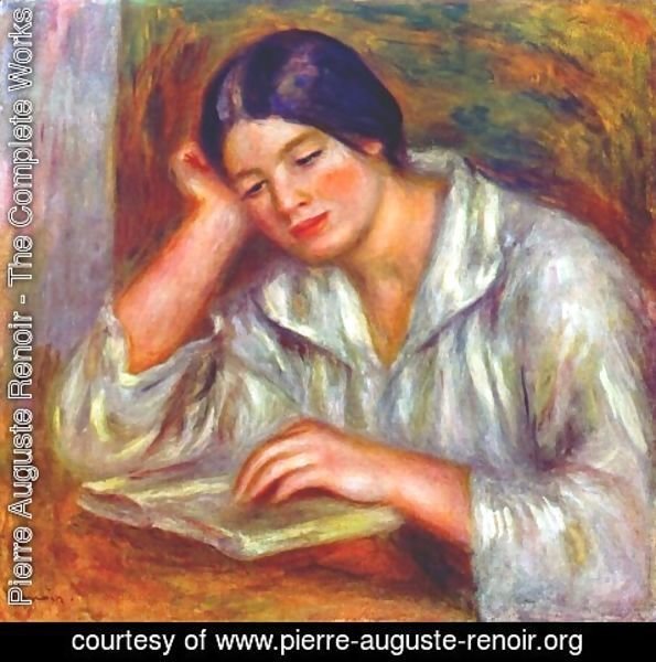Pierre Auguste Renoir - Woman in white