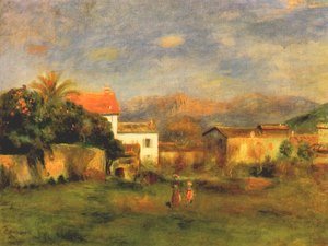 Pierre Auguste Renoir - View of cagnes