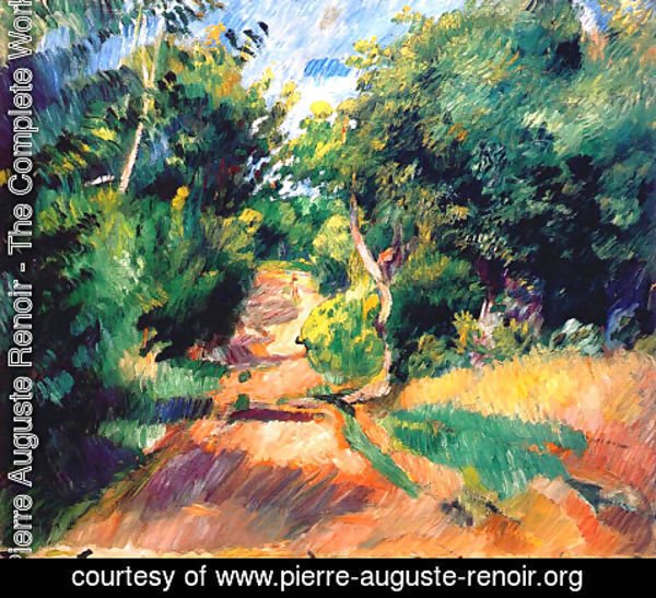 Pierre Auguste Renoir - Landscape Near Varengeville