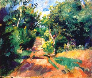 Pierre Auguste Renoir - Landscape Near Varengeville