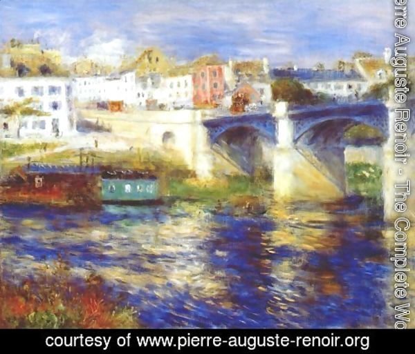 Pierre Auguste Renoir - The bridge at chatou