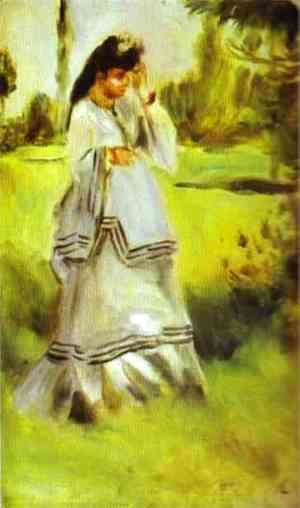 Pierre Auguste Renoir - Woman in a Park