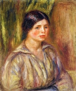 Pierre Auguste Renoir - Bust of a Young Woman 2