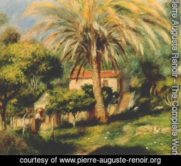 Pierre Auguste Renoir - The palm tree
