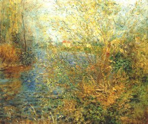 Pierre Auguste Renoir - The Seine at Argenteuil 2