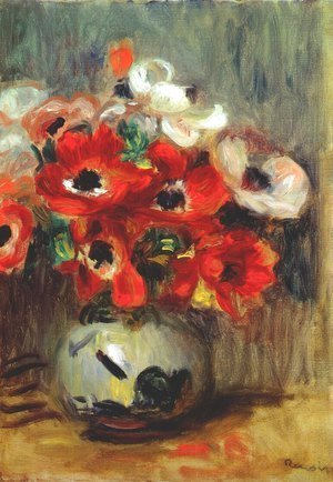 Pierre Auguste Renoir - Anemones 5