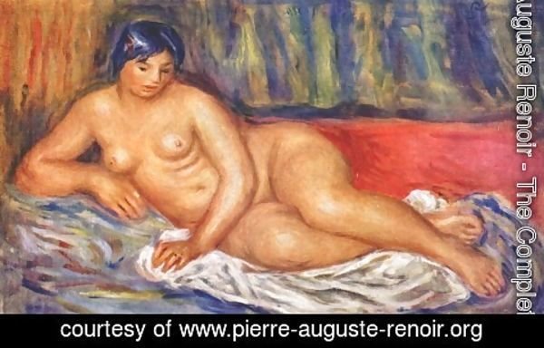 Pierre Auguste Renoir - Nude girl reclining