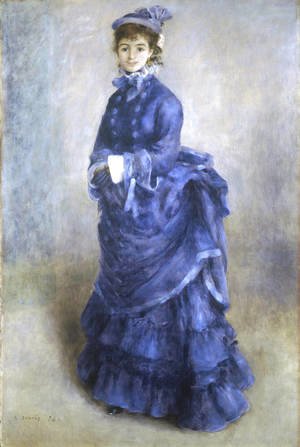 Pierre Auguste Renoir - The Blue Lady