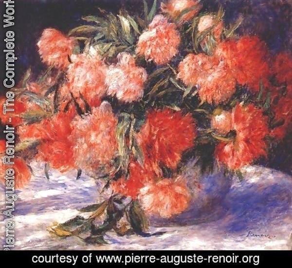 Pierre Auguste Renoir - Peonies 2