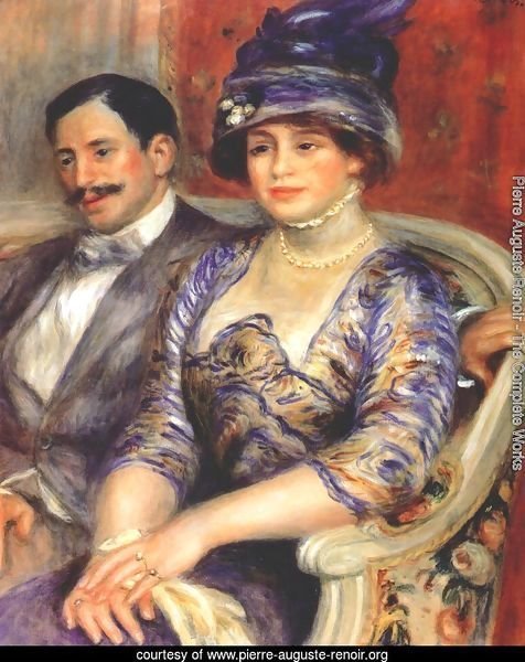 Portrait of M. and Mme. Bernheim de Villers