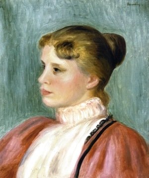 Pierre Auguste Renoir - Portrait of a Woman 4
