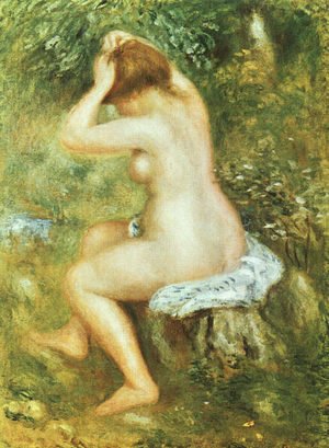 Pierre Auguste Renoir - Bather is Styling