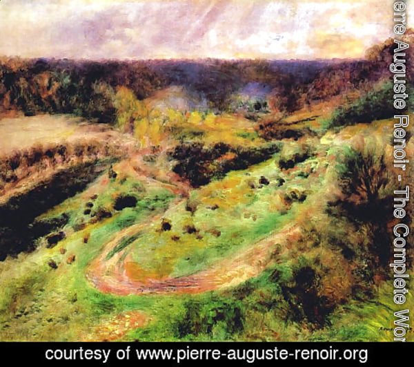 Pierre Auguste Renoir - Landscape at Wargemont
