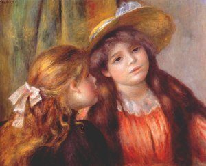 Pierre Auguste Renoir - Two girls