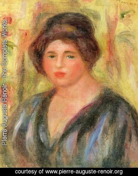 Pierre Auguste Renoir - Woman's Head