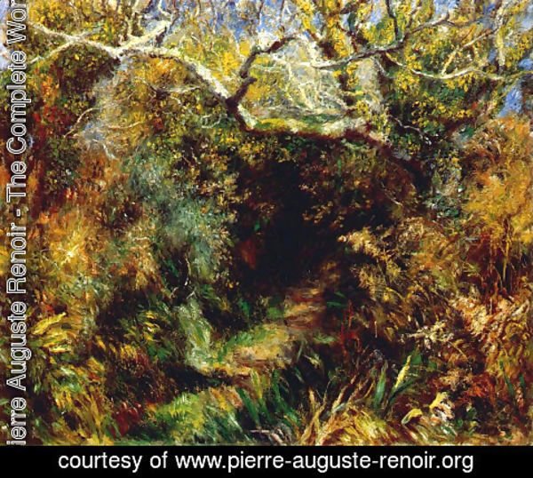 Pierre Auguste Renoir - Mediterranean landscape 2