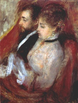 Pierre Auguste Renoir - The little theater box