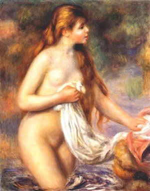 Pierre Auguste Renoir - Bather 5