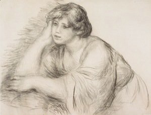 Pierre Auguste Renoir - Sitting Girl