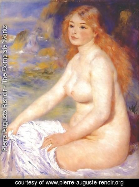 Pierre Auguste Renoir - Blonde bather