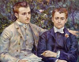 Pierre Auguste Renoir - Portrait of Charles and Georges Durand Ruel