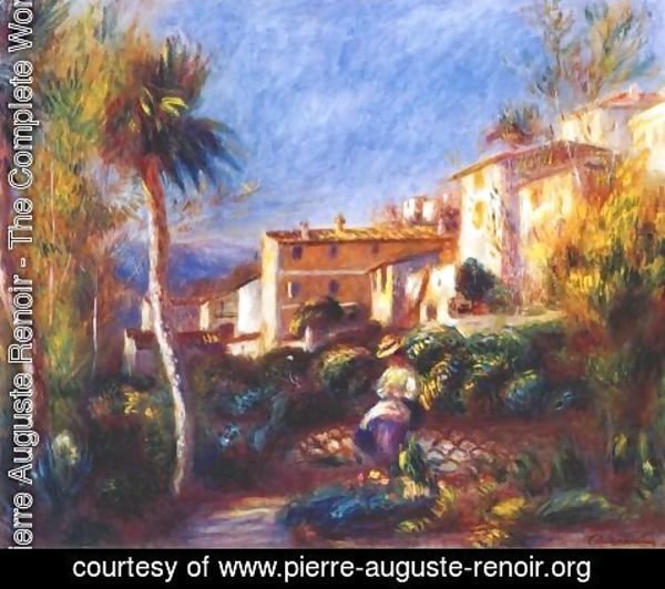 Pierre Auguste Renoir - Villa de la poste at cagnes