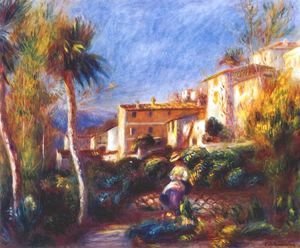 Pierre Auguste Renoir - Villa de la poste at cagnes