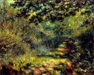 Pierre Auguste Renoir - Forest Path