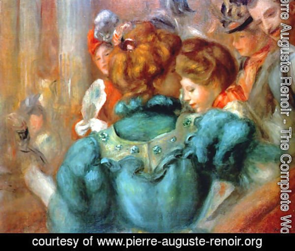 Pierre Auguste Renoir - A Box In The Theater Des Varietes