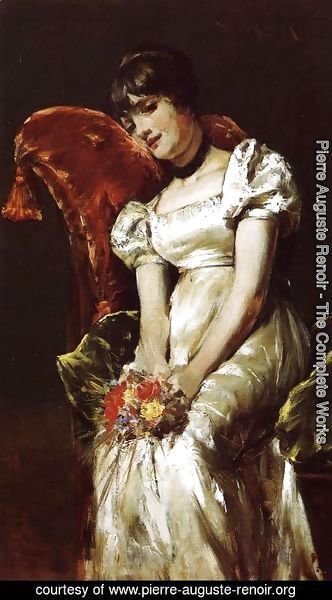 Pierre Auguste Renoir - A Girl