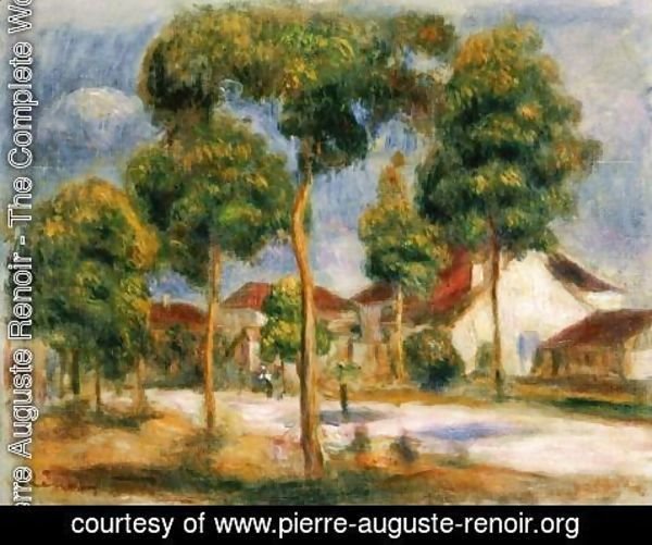 Pierre Auguste Renoir - A Sunny Street
