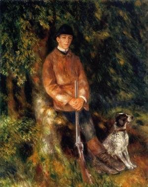 Pierre Auguste Renoir - Alfred Berard And His Dog