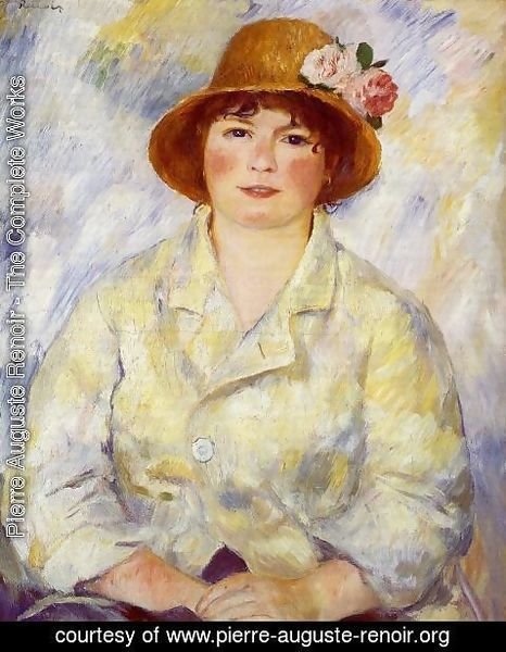 Pierre Auguste Renoir - Aline Charigot (future Madame Renoir)