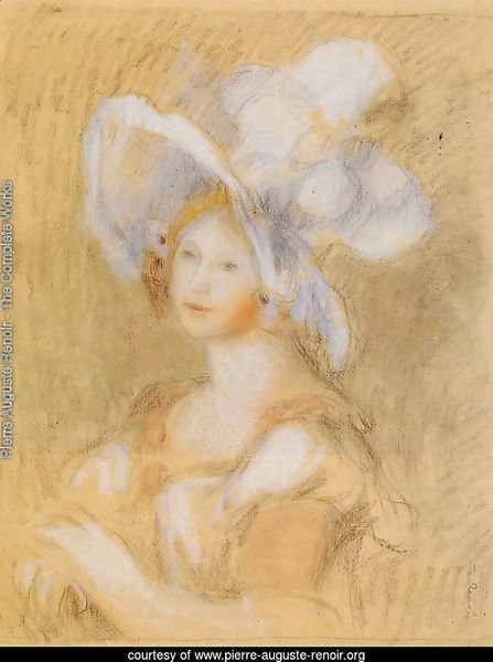 Amelie Dieterie In A White Hat