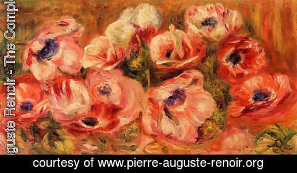 Pierre Auguste Renoir - Anemones