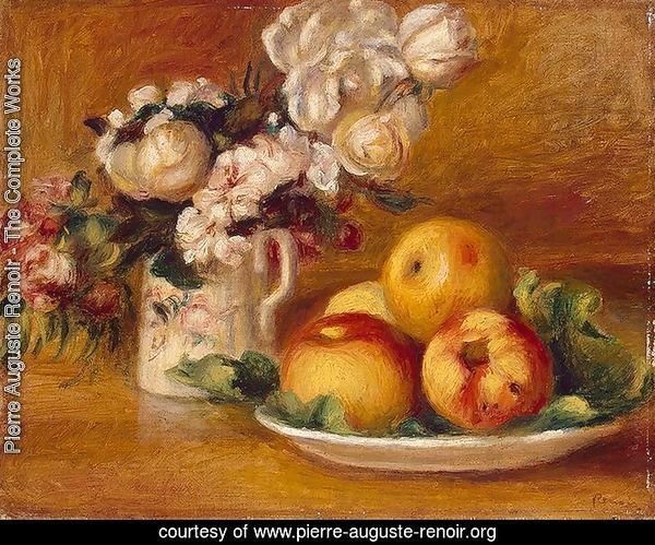Apples And Flowers