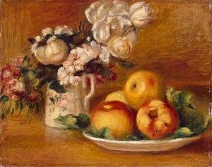 Pierre Auguste Renoir - Apples And Flowers
