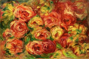 Pierre Auguste Renoir - Armful Of Roses
