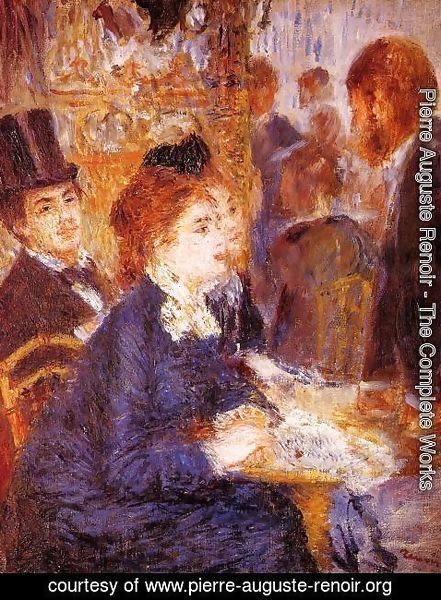 Pierre Auguste Renoir - At The Cafe2