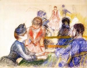 Pierre Auguste Renoir - At The Moulin De La Galette